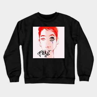 No Fake Crewneck Sweatshirt